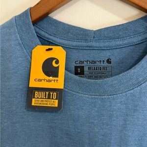 Carhartt Men's Relaxed Fit Short Sleeve Tee in Slate